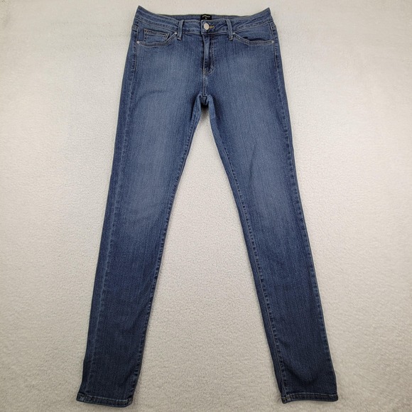 Just Black Denim - Just Black Jeans Womens 31 Blue Skinny Stretch Denim High Rise Made in USA BP03